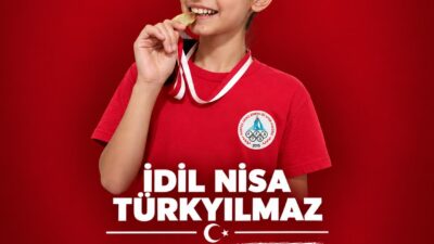Körfez Gençlerbirliği’nin 12 yaşındaki başarılı taekwondocusu İdil Nisa Türkyılmaz, sergilediği