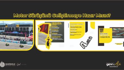Başiskele Belediyesi, motosiklet sürücülerinin trafikte daha bilinçli ve güvenli hareket