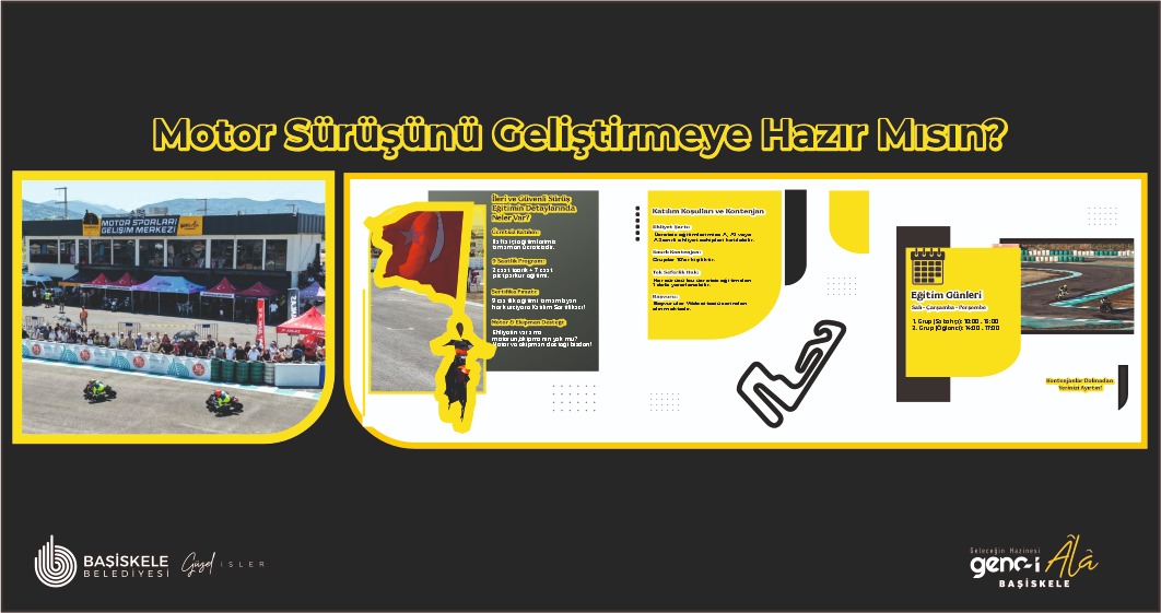 Başiskele Belediyesi, motosiklet sürücülerinin trafikte daha bilinçli ve güvenli hareket