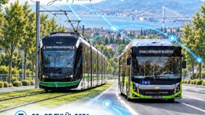 Kocaeli Büyükşehir Belediyesi iştiraki UlaşımPark, dünyanın önde gelen ulaşım fuarlarından