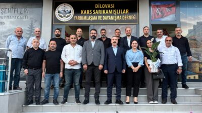 MHP Dilovası İlçe Başkanı Yusuf Turhan ve beraberindeki heyet, Dilovası
