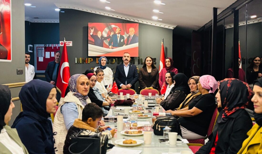 MHP Dilovası KAÇEP Başkanı Ceylan Demir başkanlığında gerçekleştirilen ilk toplantıda,