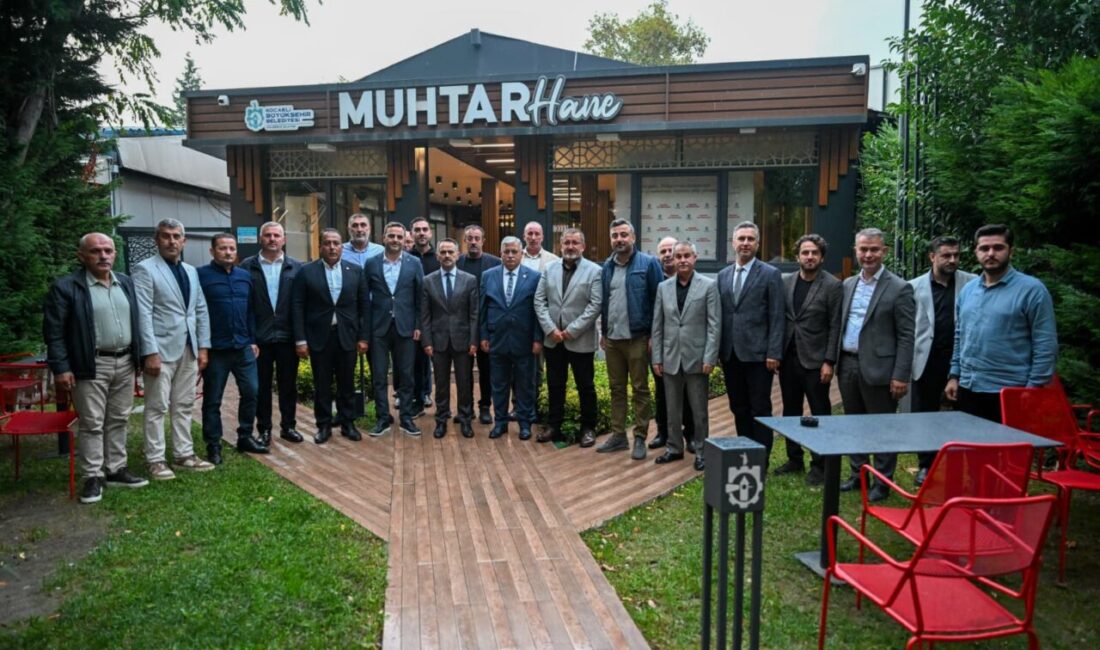 Kocaeli Büyükşehir Belediyesi’nin il genelindeki 472 mahalle muhtarıyla gerçekleştirdiği “Muhtar