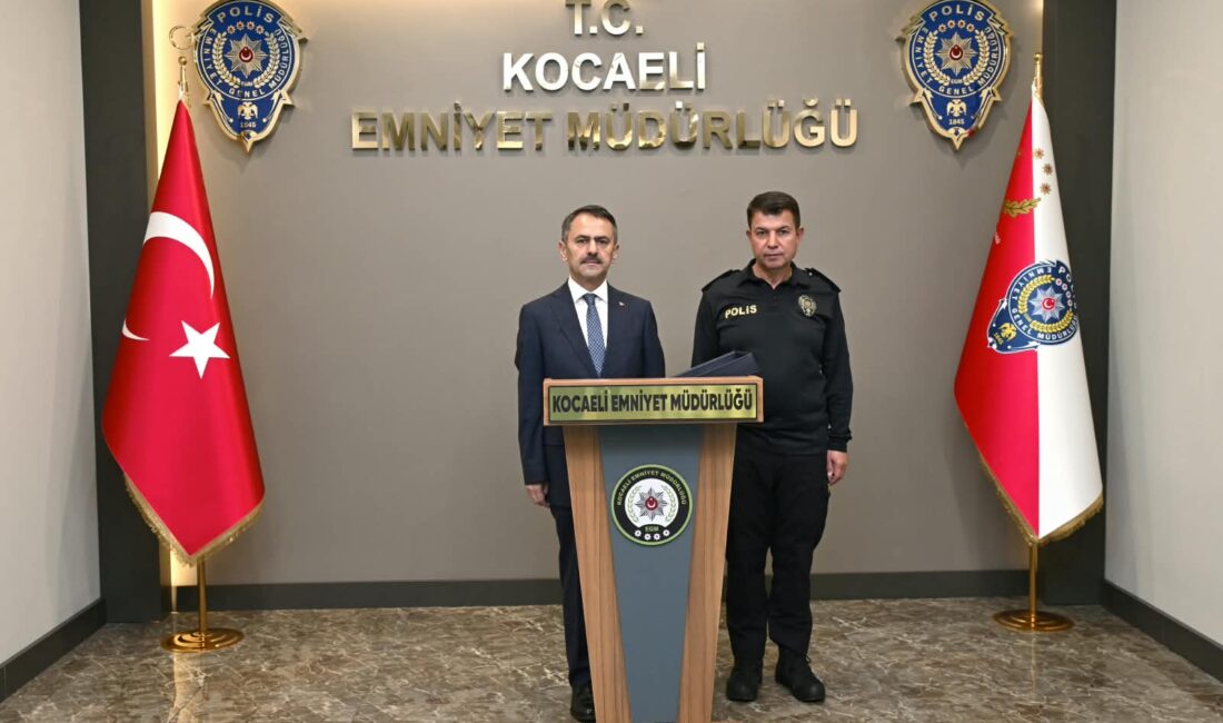 Kocaeli Valisi İlhami Aktaş, Cumhurbaşkanlığı Kararnamesi ile Kocaeli İl Emniyet