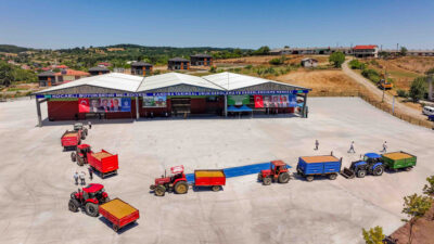 Kocaeli Büyükşehir Belediyesi’nin ilçeye kazandırdığı “Çok Amaçlı Tarımsal Ürün Alım