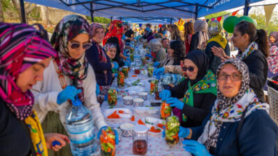 Kocaeli Büyükşehir Belediyesi, Gebze Duraklı Köyü’nde düzenlediği “Anne Şehir’le Köyde