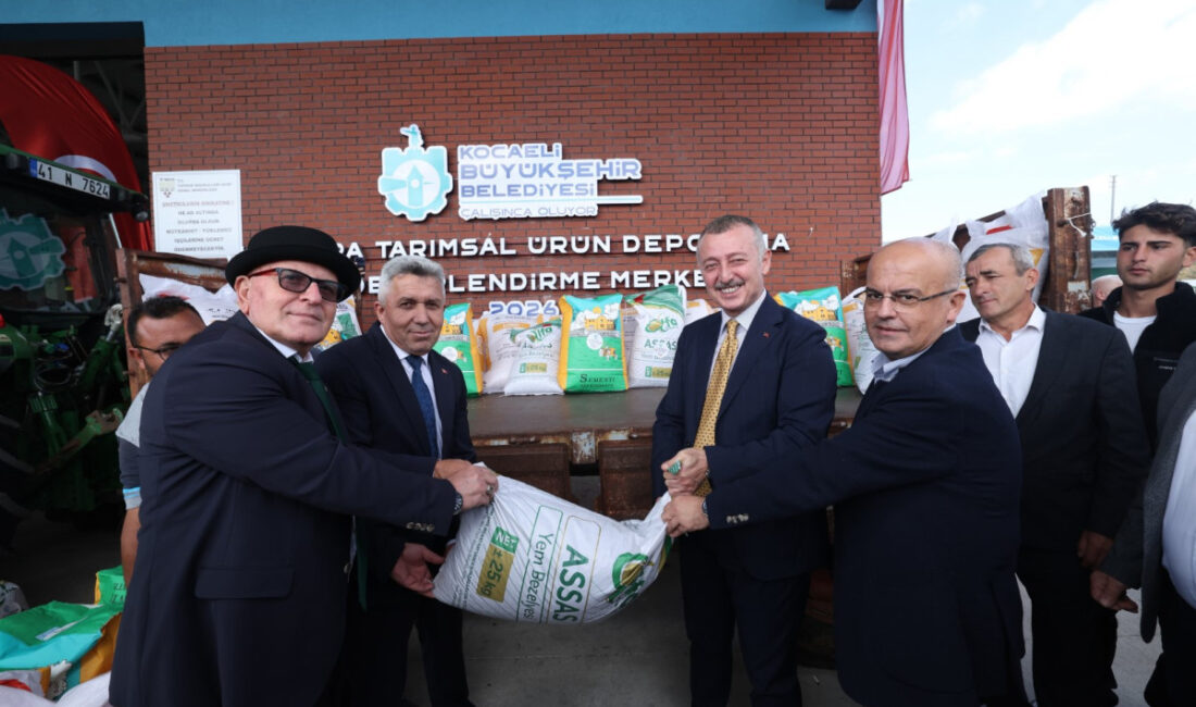 Kocaeli Büyükşehir Belediyesi’nin yüzde 50 hibeli yem bitkisi tohumu desteğinin