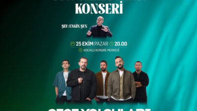 Türk pop-rock müziğinin sevilen grubu “Gece Yolcuları”, Kocaeli’de müzikseverlere özel