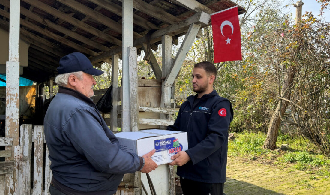 Kocaeli Büyükşehir Belediyesi, “Gönül Kazan Projesi” ile ihtiyaç sahibi vatandaşlara