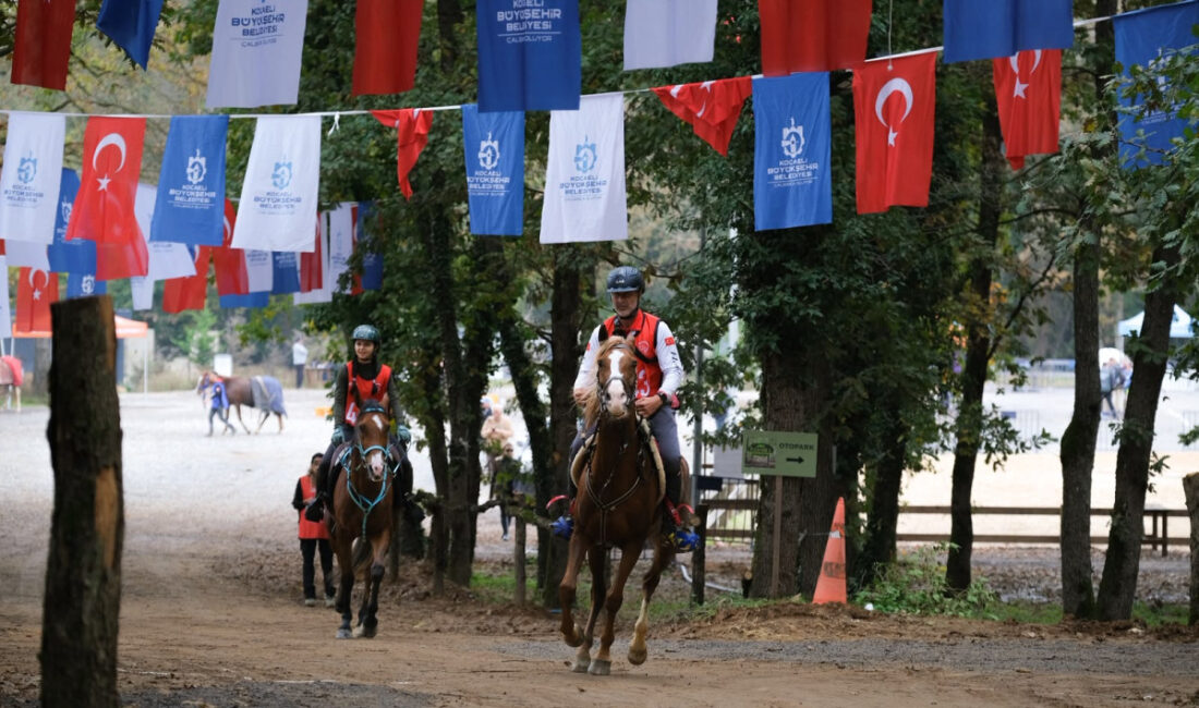 Sporun başkenti Kocaeli, ulusal ve uluslararası atlı dayanıklılık yarışlarına ev