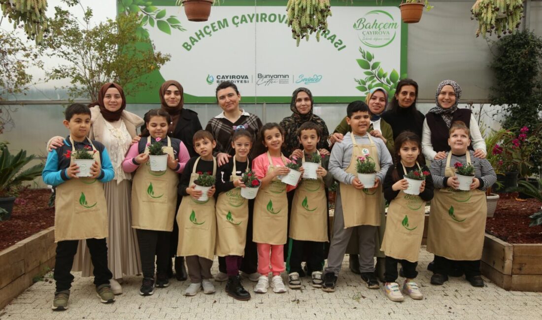 Vatandaşların toprakla buluşup, doğayla iç içe vakit geçirebildiği Bahçem Çayırova,