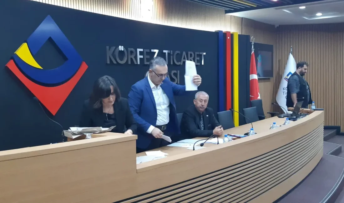 Körfez Ticaret Odası’nda komite seçimlerinin ardından gerçekleştirilen kurul seçimlerinde Recep