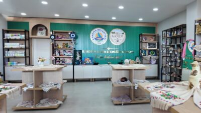 Kandıralı kadınların göz nuru ve el emeğiyle hazırladığı ürünlerin sergilenip
