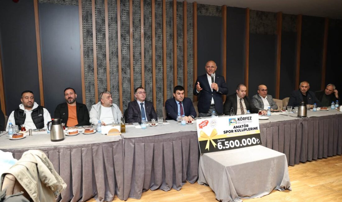 Körfez Belediyesi, ilçede faaliyet gösteren amatör spor kulüplerine toplam 6