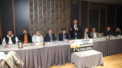 Körfez Belediyesi, ilçede faaliyet gösteren amatör spor kulüplerine toplam 6