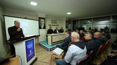 AK Parti Dilovası İlçe Başkanlığı tarafından düzenlenen Daraltılmış İlçe Danışma