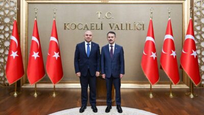 Azerbaycan Cumhuriyeti Ankara Büyükelçisi Reşad Aslanov ve beraberindeki büyükelçilik heyeti,