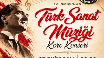 İzmit Belediyesi, Cumhuriyetimizin 103’üncü yıl dönümü kutlamaları kapsamında Atatürk’ün sevdiği