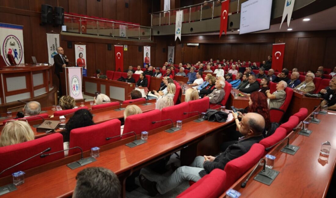 İzmit Belediyesi tarafından düzenlenen Prostat Kanseri Farkındalık Seminerinde, KOÜ Tıp