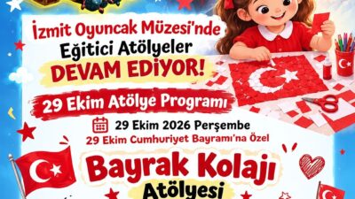 İzmit Belediyesi Oyuncak Müzesi, 29 Ekim Cumhuriyet Bayramı kapsamında farklı