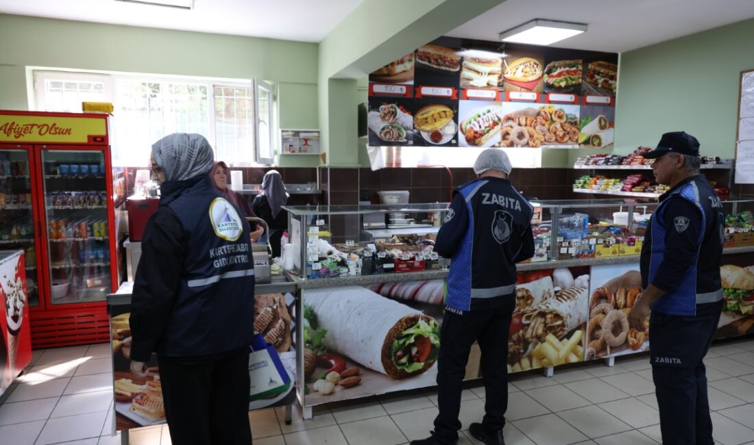 Kartepe Belediyesi Zabıta Müdürlüğü ekipleri, öğrencilerin sağlıklı ve güvenilir gıdaya