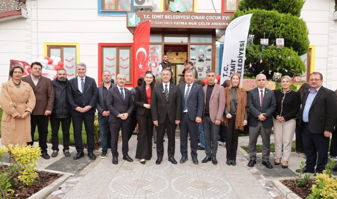 İzmit Belediyesinin 6’ncı Çınar Çocuk Evi olan Şehit Öğretmen Fatma