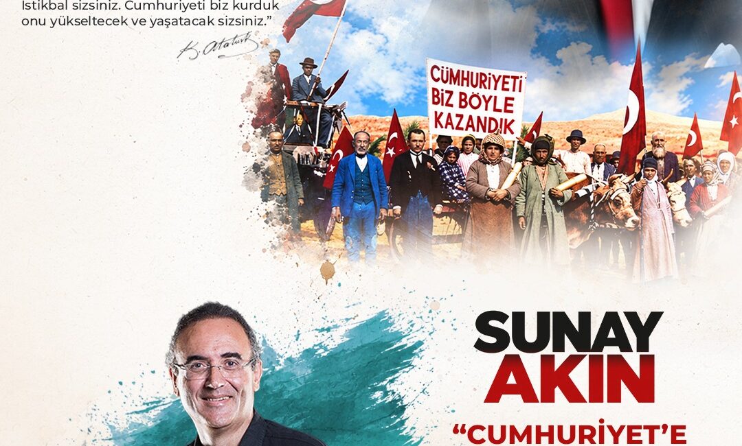 İzmit Belediyesi, 29 Ekim Cumhuriyet Bayramı kutlamaları kapsamında yazar Sunay