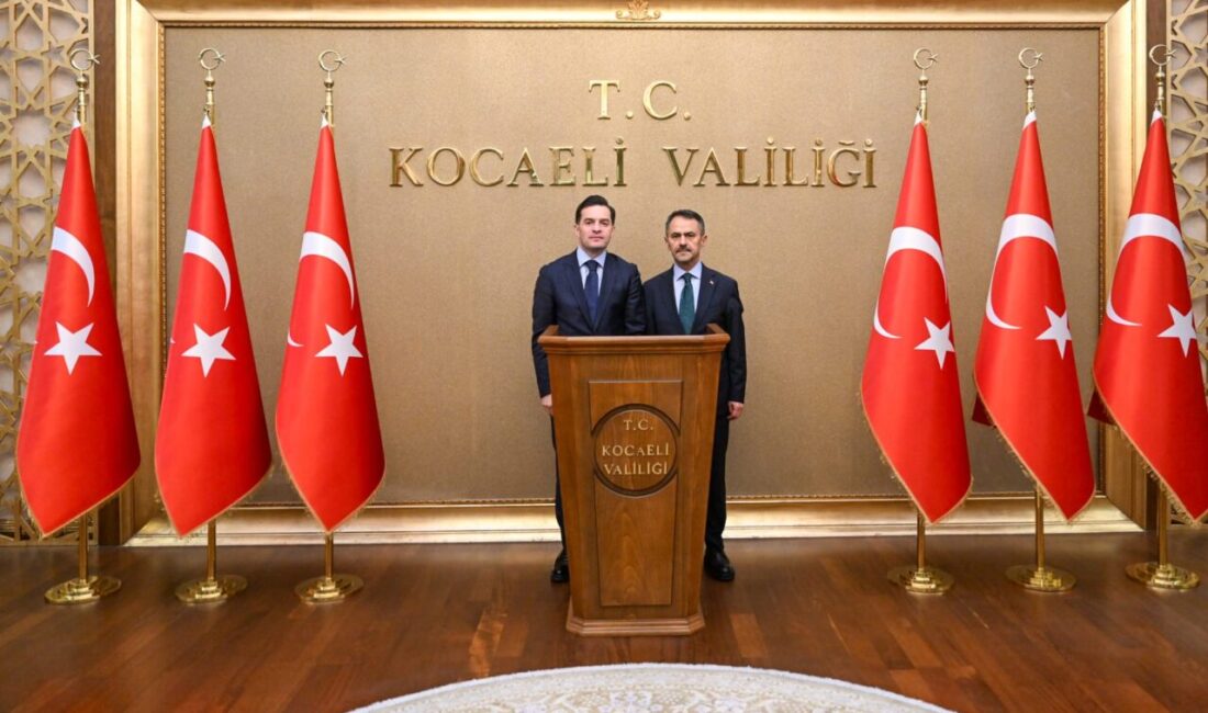Göç İdaresi Başkanı Muhammet Selami Yazıcı, Kocaeli Valisi İlhami Aktaş’ı