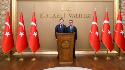 Göç İdaresi Başkanı Muhammet Selami Yazıcı, Kocaeli Valisi İlhami Aktaş’ı