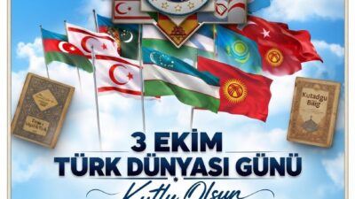 Turan Elleri Ozanlar Yazarlar Şairler Aydınlar Derneği (TOYŞAD), 3 Ekim