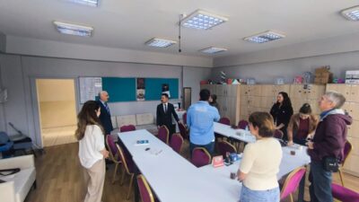 Kocaeli Valisi İlhami Aktaş, il genelinde sürdürdüğü okul denetimleri kapsamında