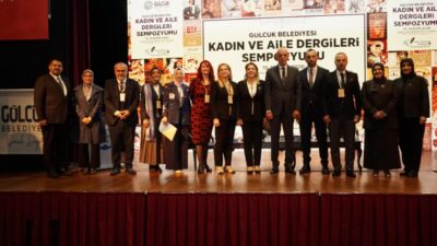 Gölcük Belediyesi’nin ev sahipliğinde düzenlenen Kadın ve Aile Dergileri Sempozyumu,