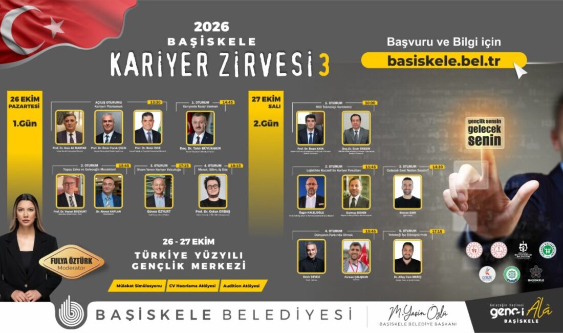 Başiskele Belediyesi tarafından düzenlenen Başiskele Kariyer Zirvesi 3, 26-27 Ekim